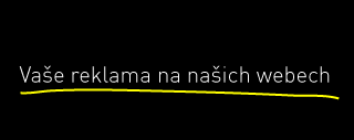 Vaše reklama na našich webech